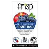 Frisp Minis Fruit bar Apple + Blueberry Pack of 5x20g bars
