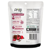 Choc-Coated Raspberry Crisps - 100g