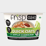 Frisp Australian Organic Quick Oats - Apple Cinnamon 65g