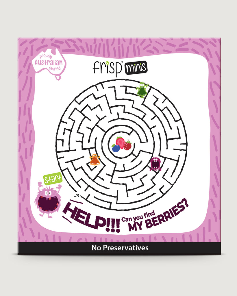 Mini's Multipack - Mixed Berries Diced Fruit Crisps - 35g