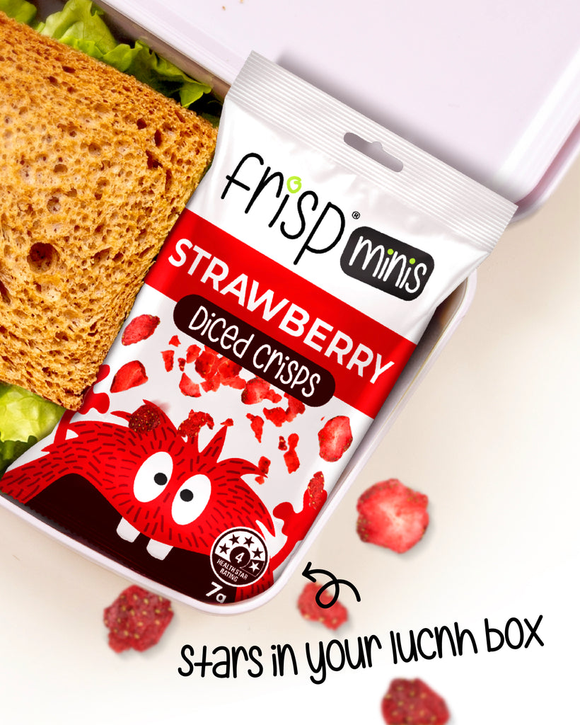 Mini's Multipack - Strawberry Diced Fruit Crisps - 35g
