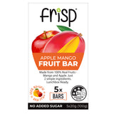 Frisp Minis Fruit bar Apple + Mango Pack of 5x20g bars