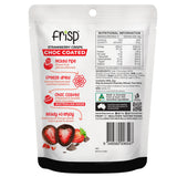 Choc-Coated Strawberry Crisps - 100g