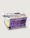 Frisp Healthy Breakfast RTE Oats Blueberry Chia 150g Side 3D