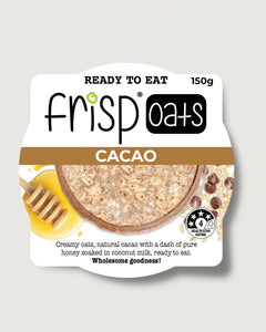 Frisp Healthy Breakfast RTE Oats Cacao 150g Top