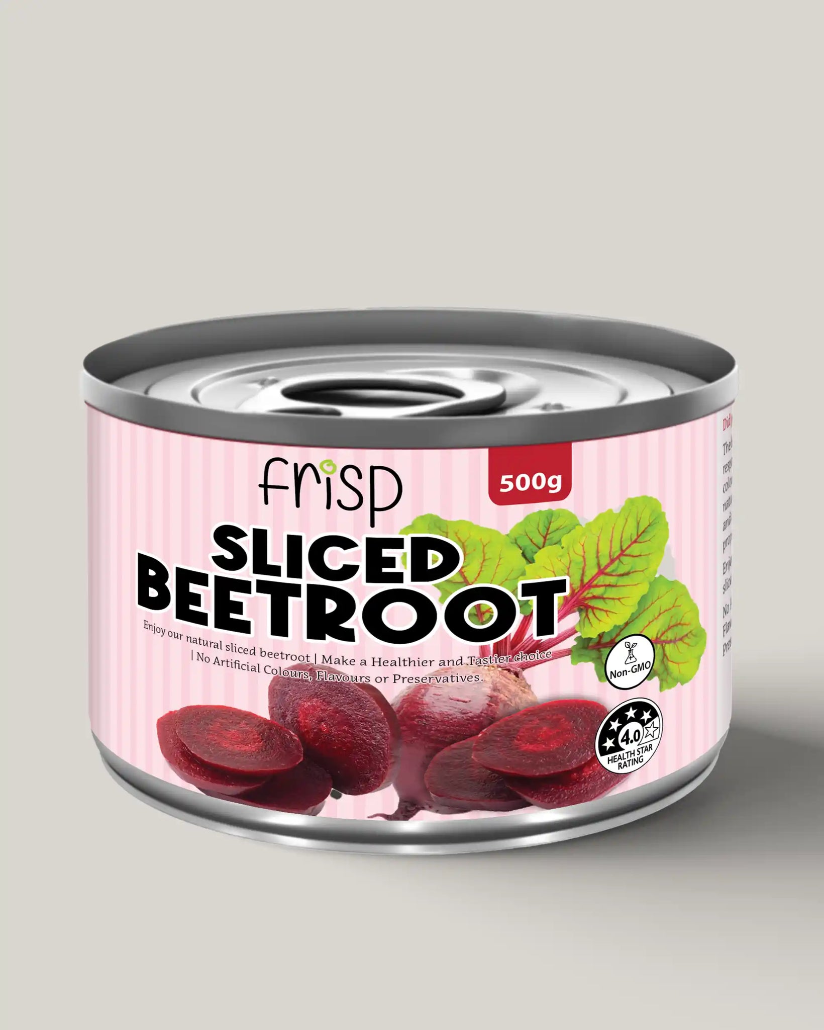 Frisp Vege Can Beetroot 500g Front