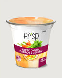 Frisp Vege Cups Onion Carrot Celery 200g Front