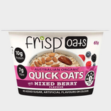 Frisp Australian Organic Quick Oats - Mixed Berry 65g