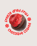 Choc-Coated Strawberry Crisps - 100g