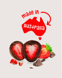 Choc-Coated Strawberry Crisps - 100g