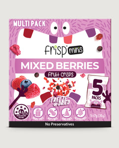 Mini's Multipack - Mixed Berries Diced Fruit Crisps - 35g