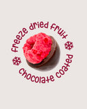 Choc-Coated Raspberry Crisps - 100g