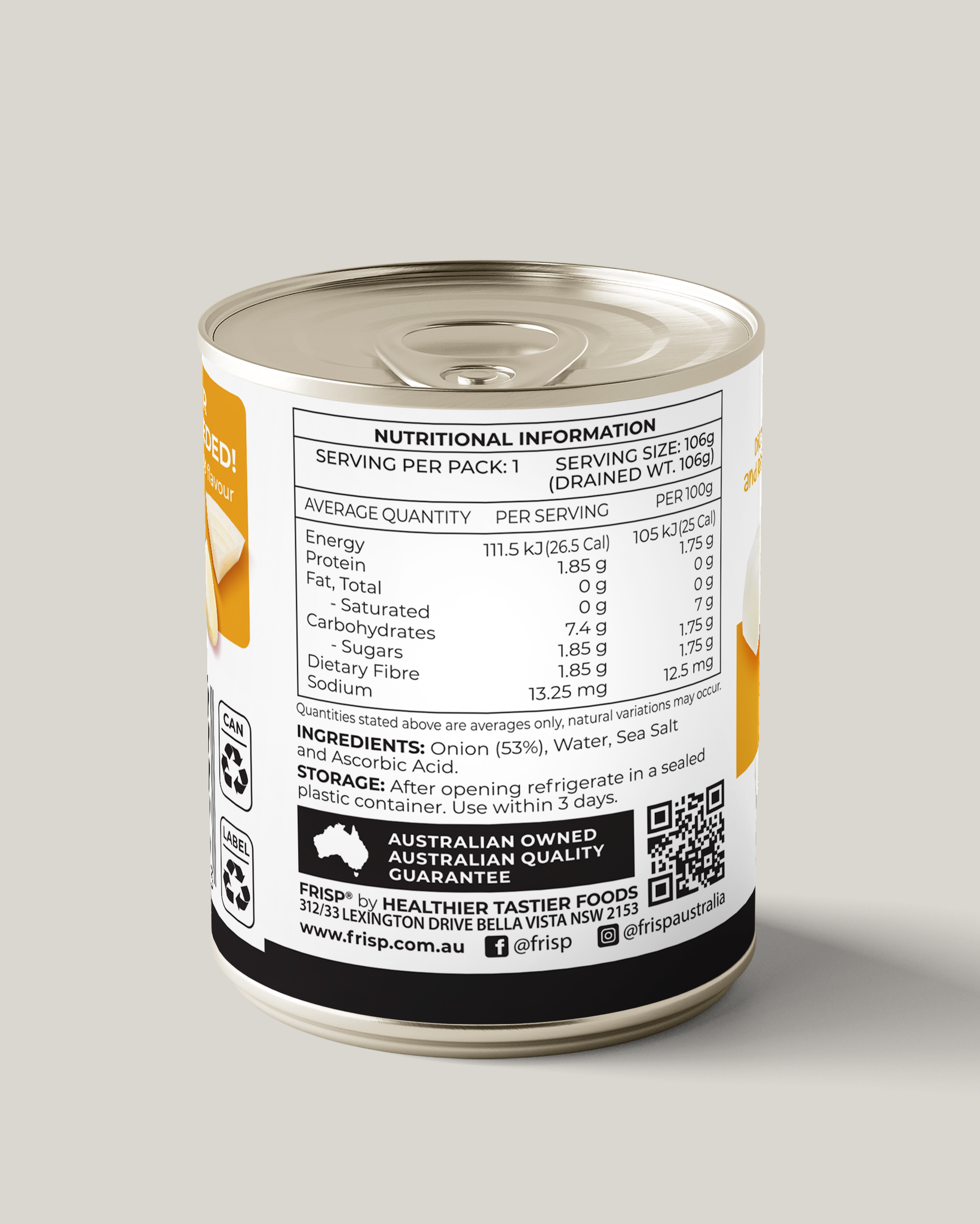 Frisp Diced Onion 200g